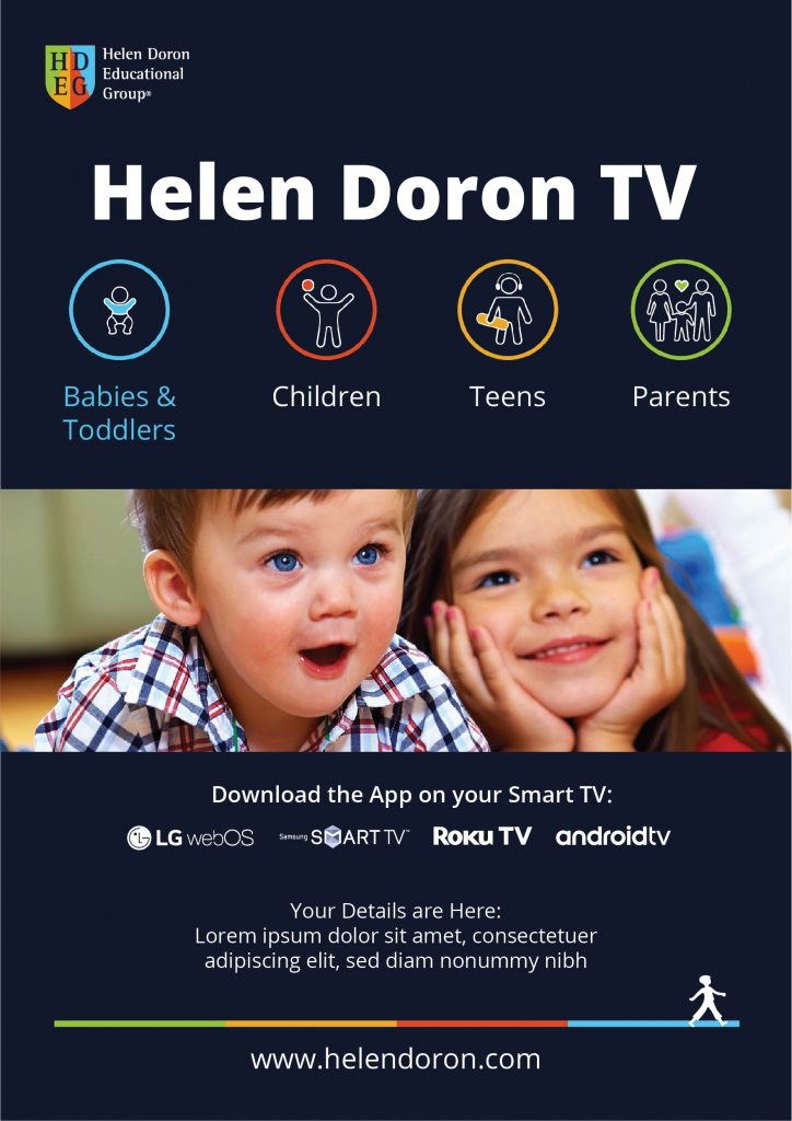 HD TV A5 flyer - Helen Doron