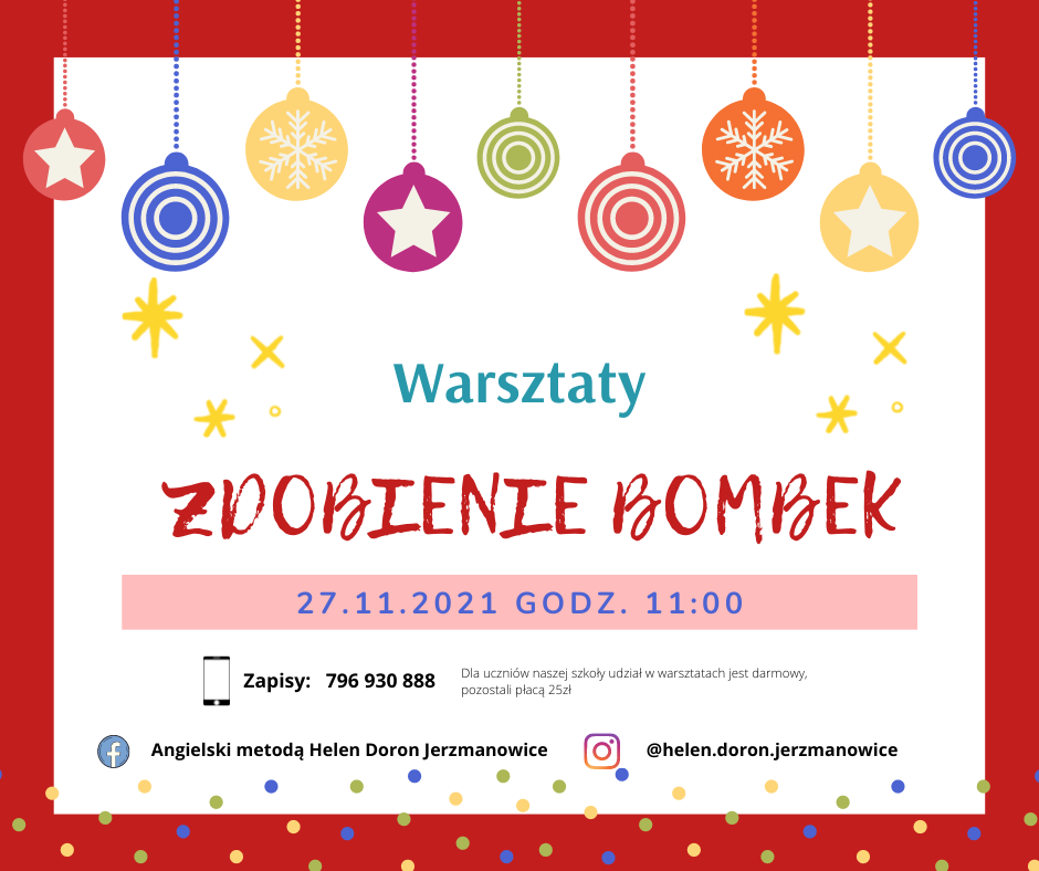 Warsztaty zdobienie bombek