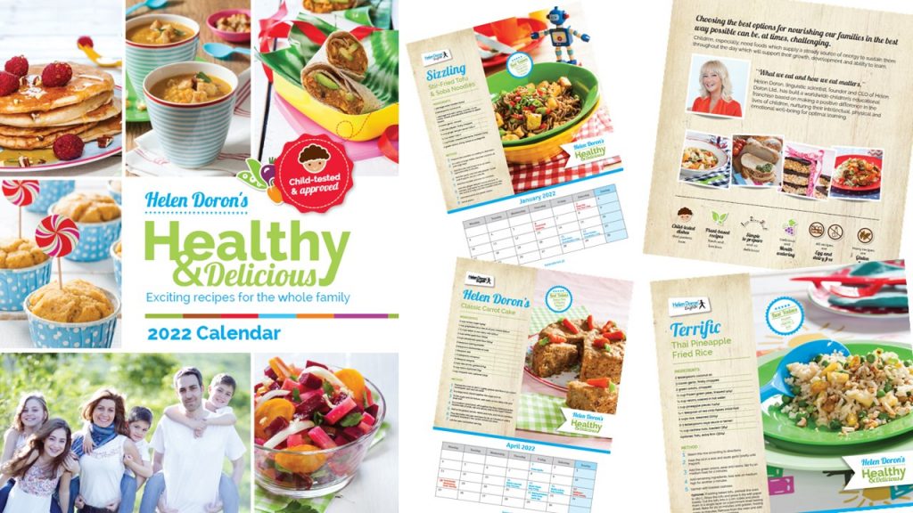 Healthy Delicious Helen Doron Calendar 2022 - Helen Doron English