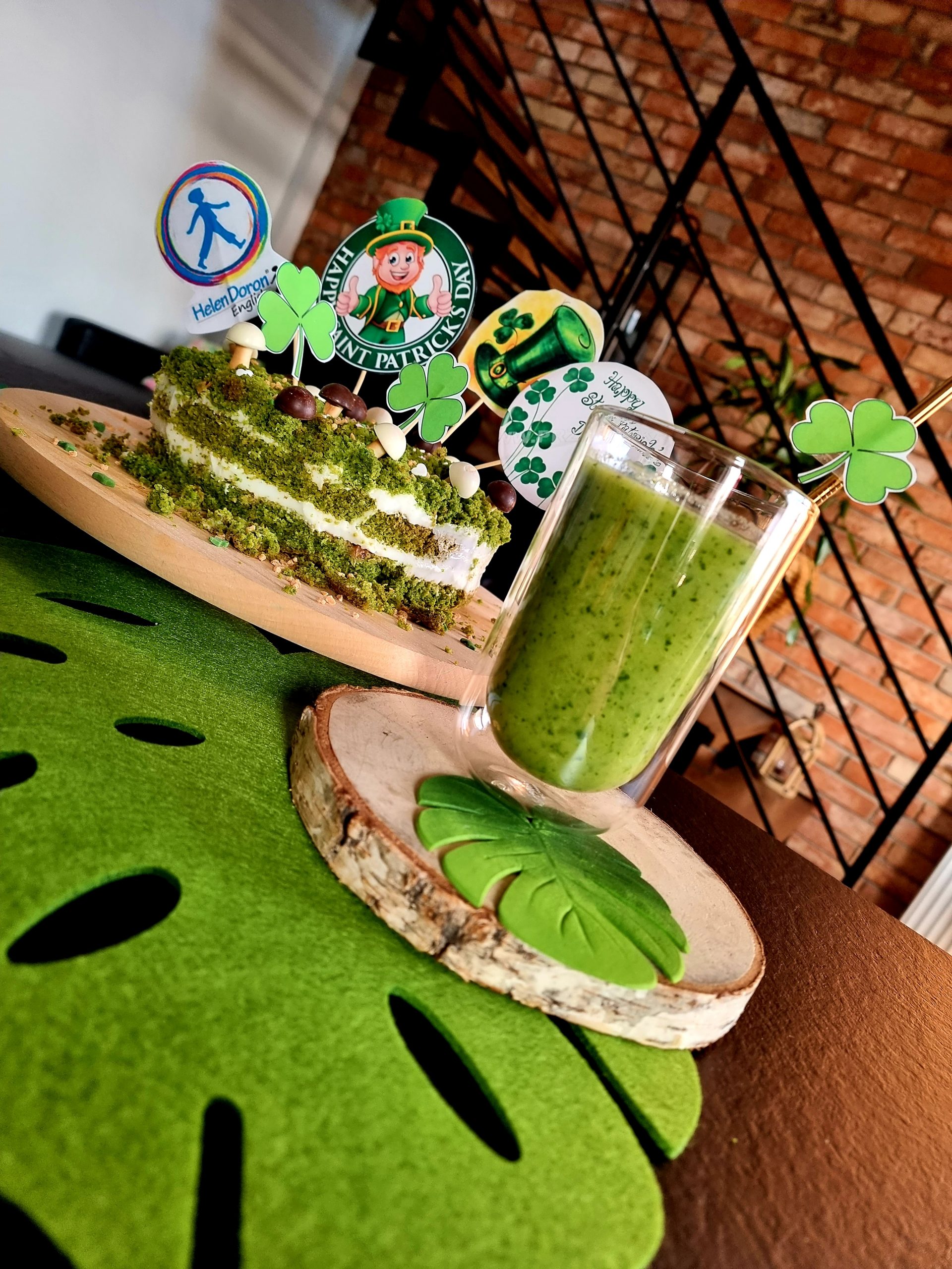 Zielone potrawy w szkole językowej