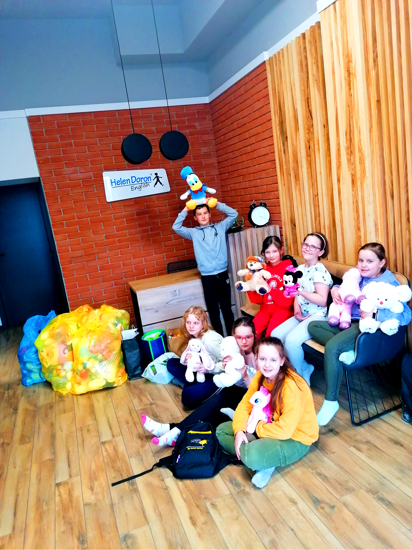 Zbiórka pluszaków dla dzieci z Ukrainy