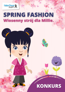 Spring Fashion Millie Plakat - Helen Doron English