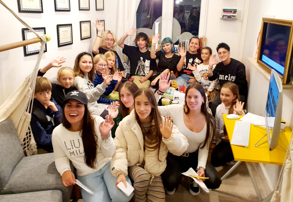 Spotkanie uczniów Centrum Helen Doron z młodzieżą z Portugalii 8 image 5 - Helen Doron English