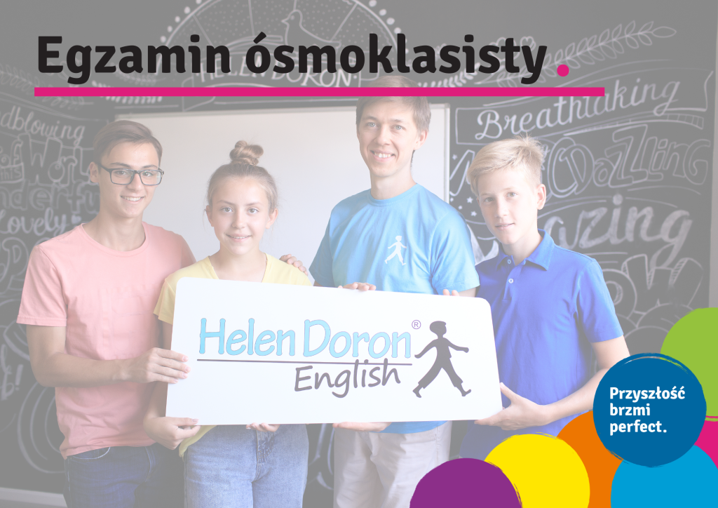 egzamin ósmoklasisty z języka angielskiego Rybna Czernichów