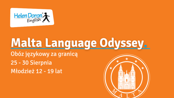Malta Language Odyssey - obóz językowy za granica z Helen Doron Ząbki. Mlodzież 12 - 19 lat. 25-30 sierpnia