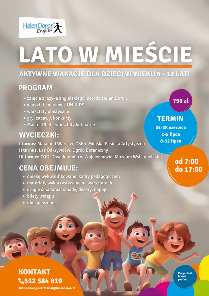 Choiny lato w miescie - Helen Doron English