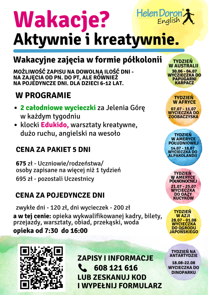 Copy of PLAKAT A3 template 1 1 - Helen Doron English