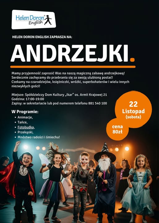 andrzejki 2025 helen doron jarosław