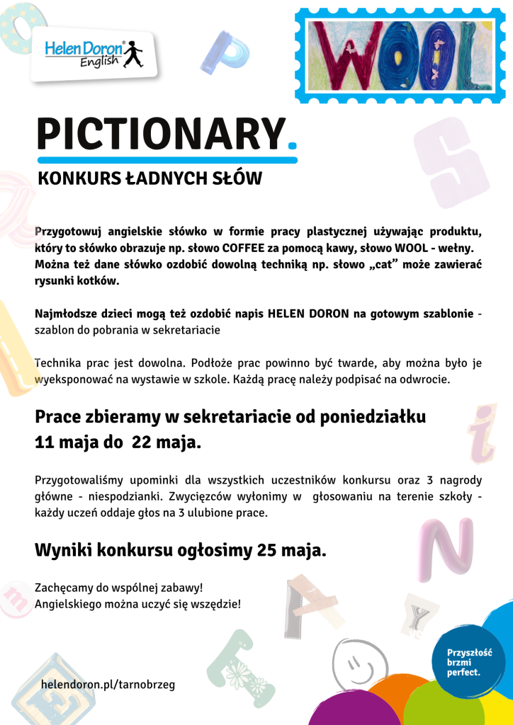Konkurs Pictionary 2024 - Helen Doron English