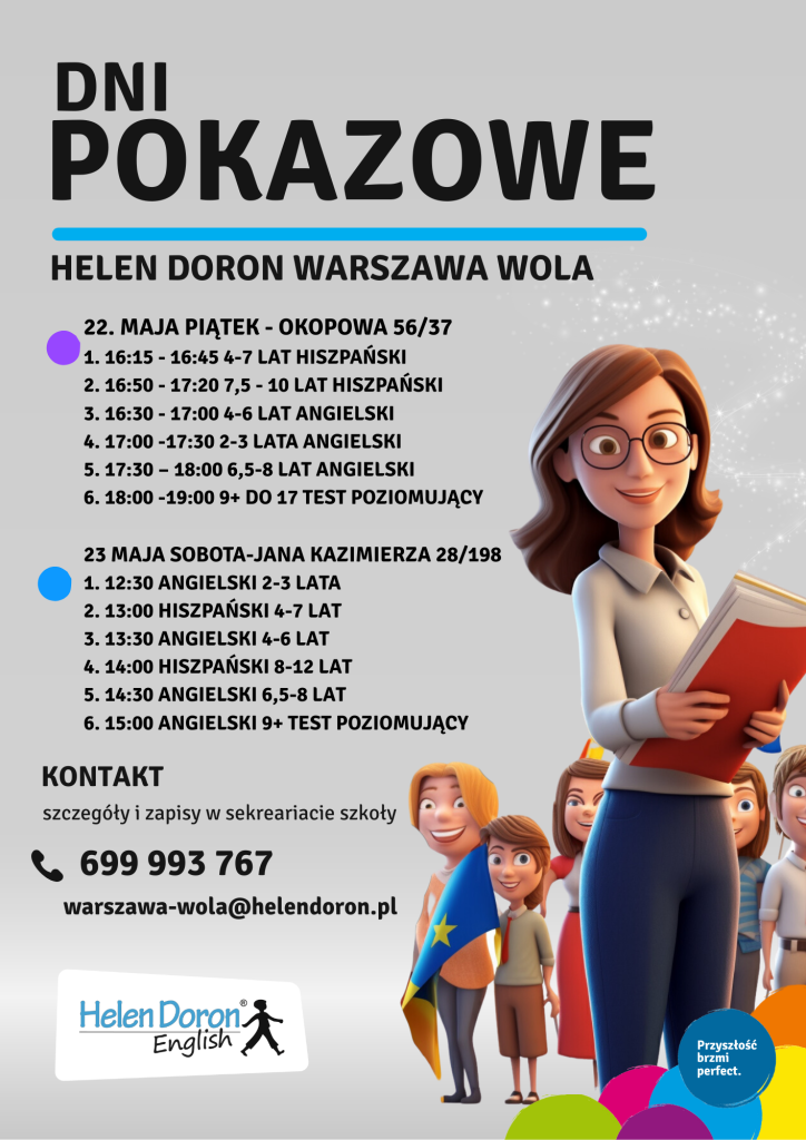 dni otwarte plakat A3 – kopia 1 - Helen Doron English